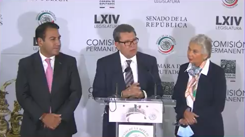 Sánchez Cordero propuesta de morena para presidir el Senado