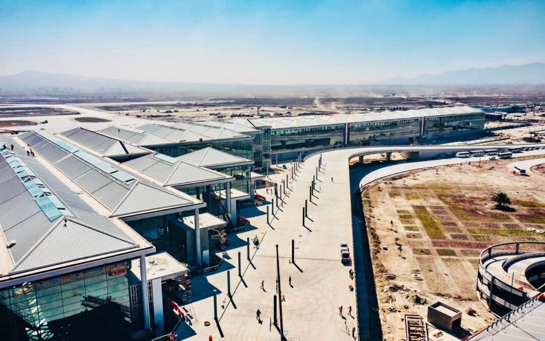 Varios trabajadores lesionados por accidente en el aeropuerto Felipe Ángeles.