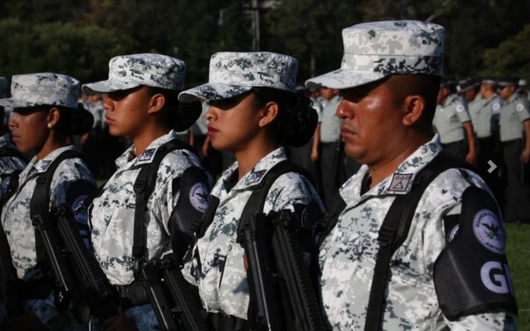 9 sujetos fueron detenidos en Michoacán con armas de alto poder por la Guardia Nacional.