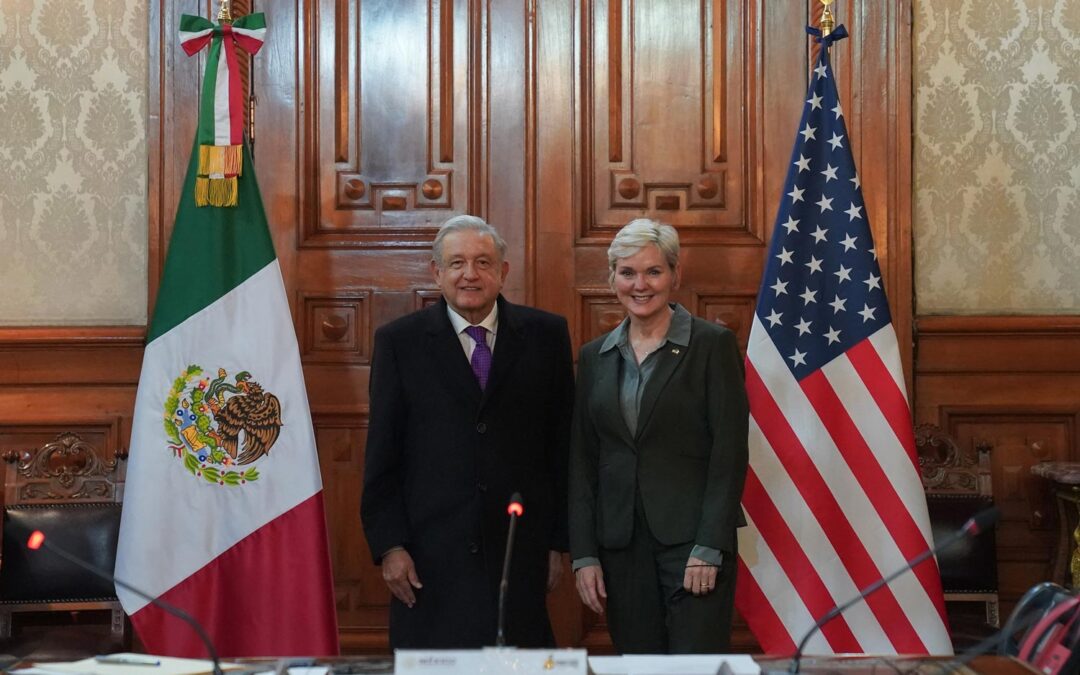 Tras encuentro con secretaria de Energía de Estados Unidos “prevaleció el respeto»: Andrés Manuel López Obrador.