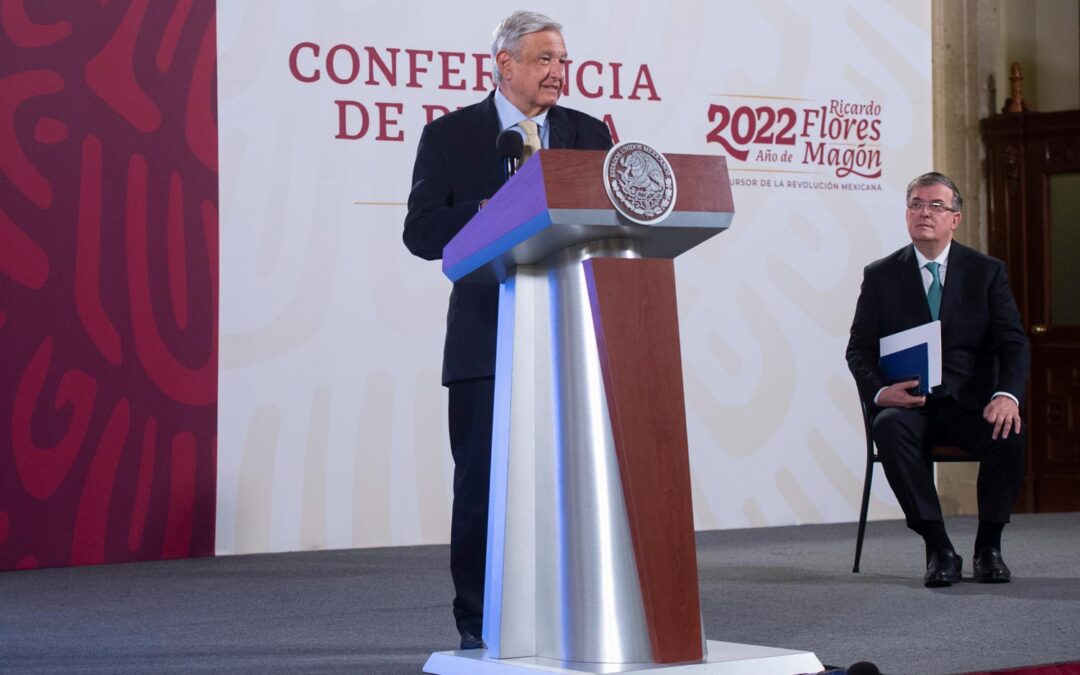 Andrés Manuel López Obrador aclara que México no enviara armas a ningún país ante solicitudes.