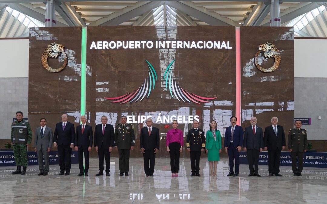 Inaugura el AIFA “una obra con la que se le puede decir, se cumplió la misión”: Andrés Manuel López Obrador.