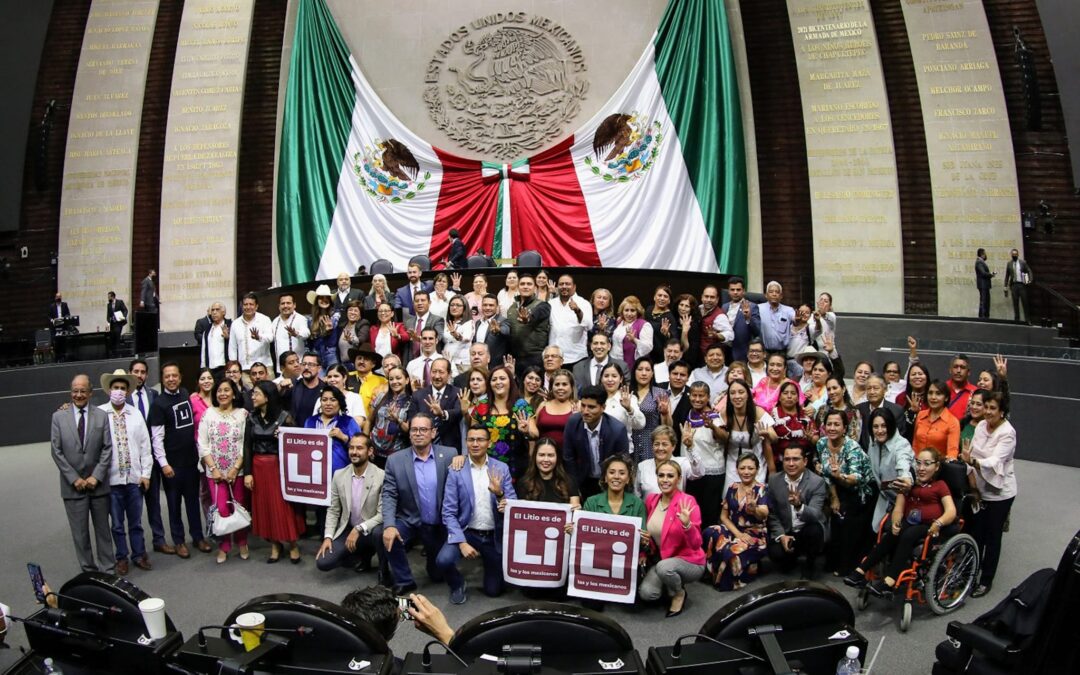 Aprueban diputados la Ley Minera del presidente Andrés Manuel López Obrador.