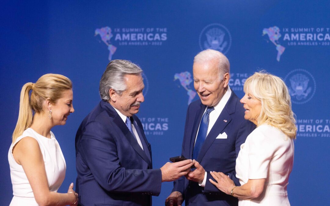 Cuestiona Alberto Fernández el ”derecho de admisión” de EE. UU en Cumbre de las Américas.