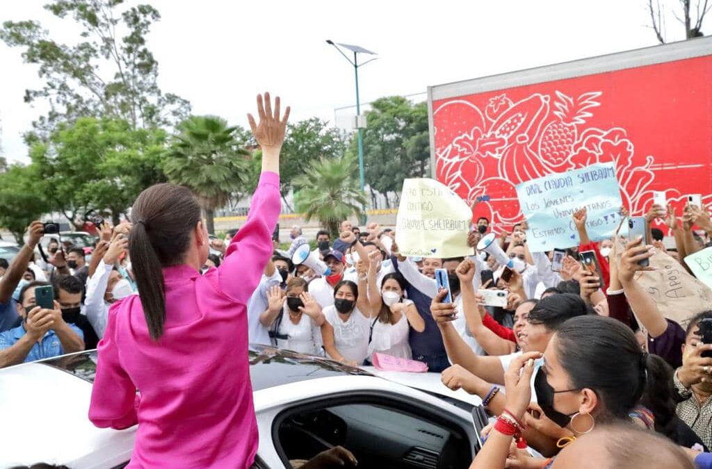 Encabeza preferencias Sheinbaum para elección presidencial.