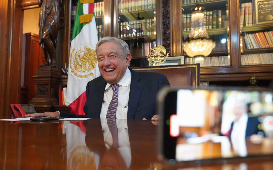 AMLO sostiene llamada con Lula; “El pueblo de México ve muy contento que nos visites”.