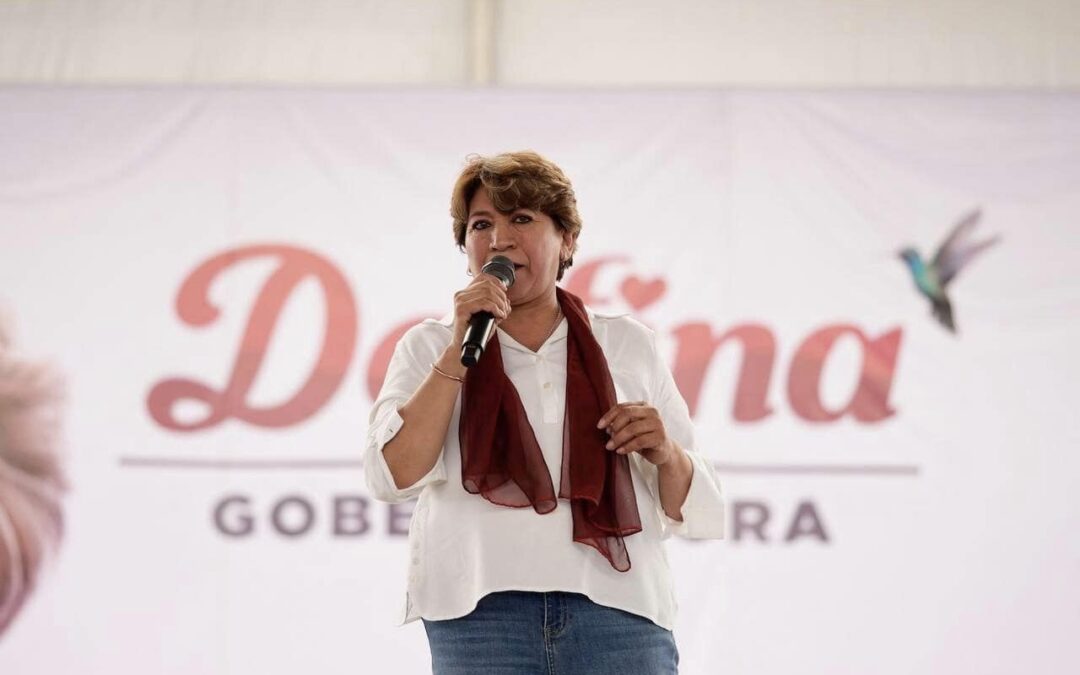 “Se les acabo la robadera” Delfina dice a del Moral que perderá el Estado de México.