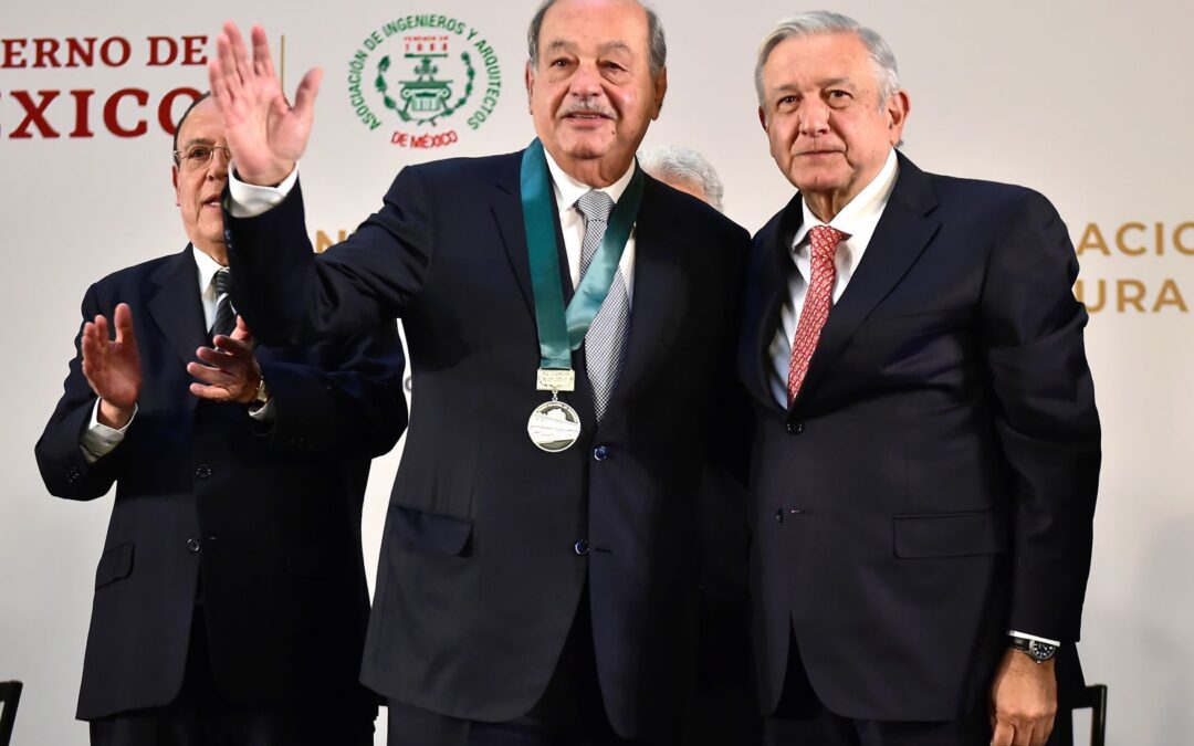 Carlos Slim acepta que México vive buen momento para invertir, revela AMLO.